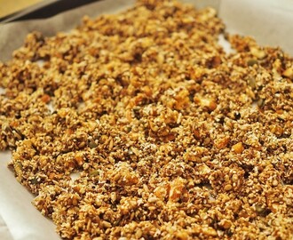 HOMEMADE GRANOLA – RECIPE