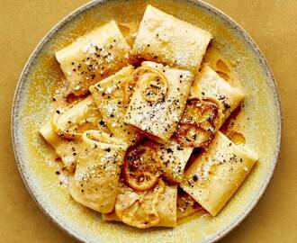 Pasta With Brown Butter, Whole Lemon, and Parmesan