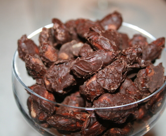 Saltbakade chokladmandlar