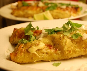 Enchiladas verdes med kyckling