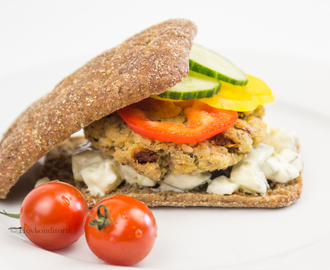 Tofu Sun-dried Tomato Patties