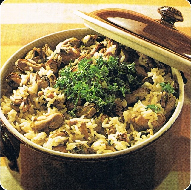 Risotto med musslor