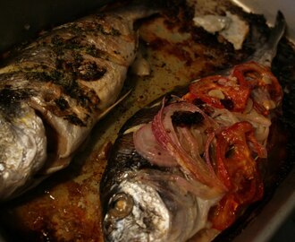 Ugnsbakad Seabream