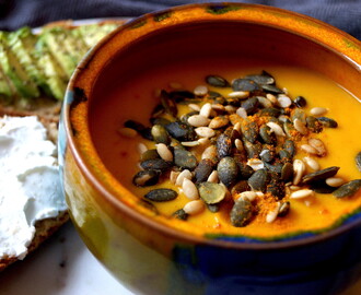 Spicy Sweet Potato & Parsnip Soup