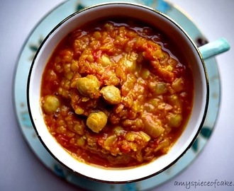 Chickpea and Lentil Soup