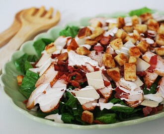 Caesarsallad – snabbvarianten