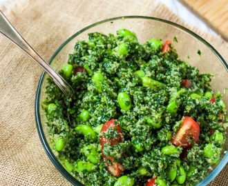 Kale and amaranth tabbouleh