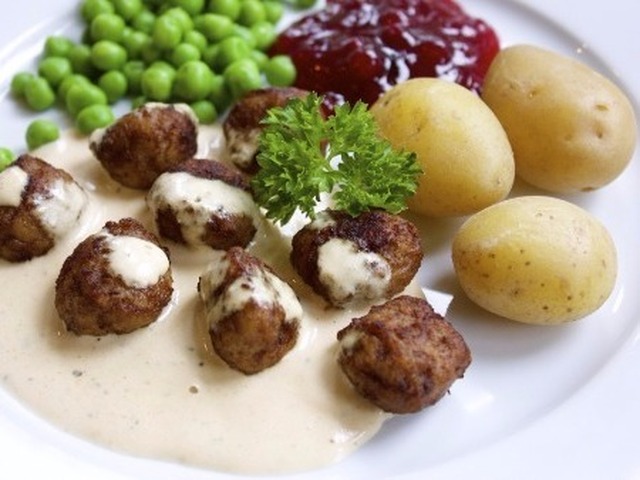 Köttbullar med Gräddsås