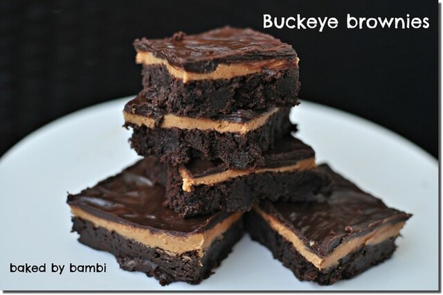 Buckeye brownies