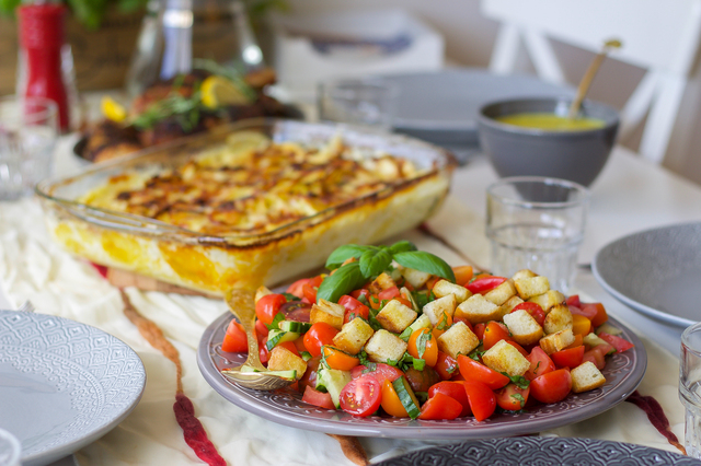 Panzanella- Toscansk tomatsallad med bröd