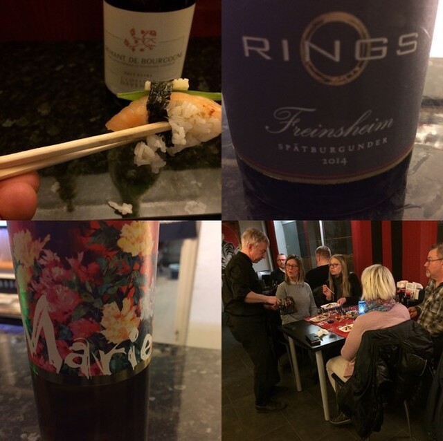 Sushi och vin, fungerar det?