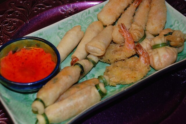 Thai selection fingerfood