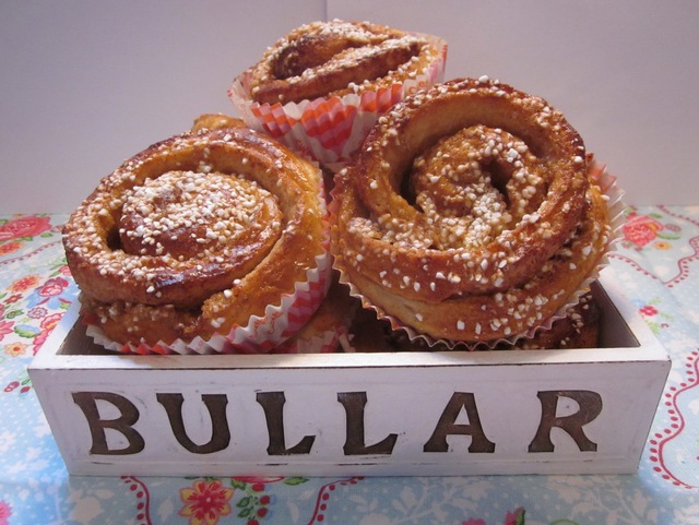 Kanelbullar med fördeg