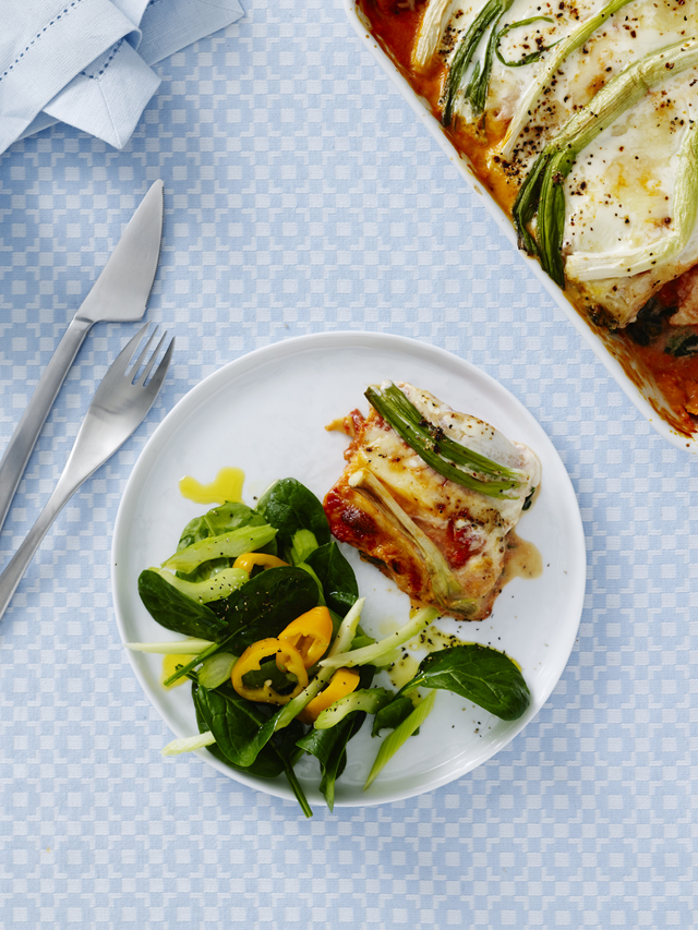 Lasagne med fisk & grönsaker
