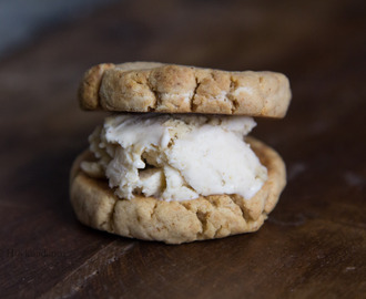 Protein Cookie Ice Cream Sandwich