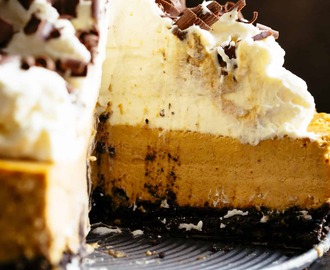 Chocolate Pumpkin Cheesecake