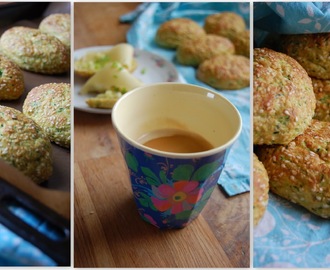 Glutenfritt bröd med zucchini