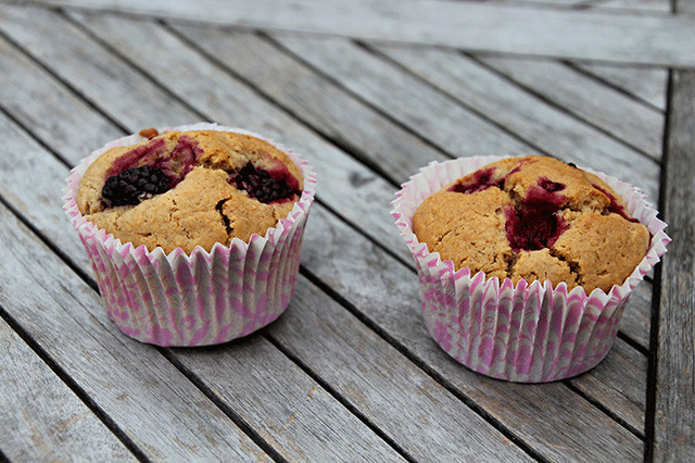 glutenfria amerikanska muffins