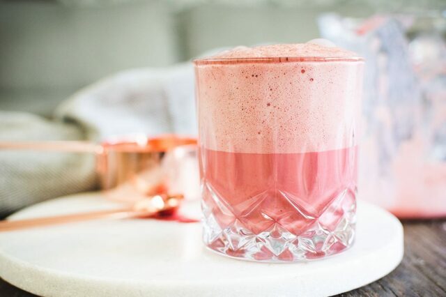 Beetroot latte