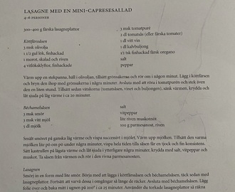 Lasagne Glenn Strömberg