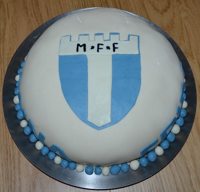 Malmö FF tårta