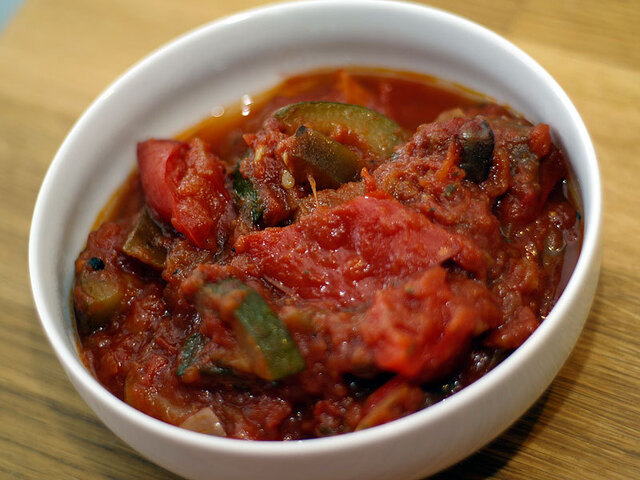 Ratatouille i Crock Pot