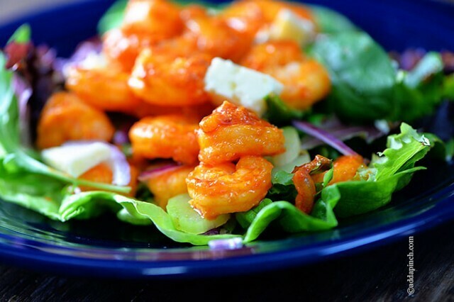 Buffalo Shrimp Salad Recipe