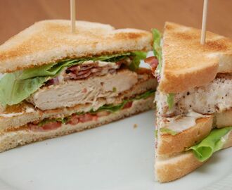 Oskars club sandwich