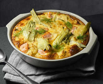 Lotta Lundgren - Laxpudding med fänkål och citron