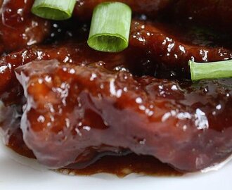 Mongolian Beef and Spring Onions