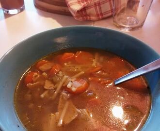 Vegansk ”Chicken soup”