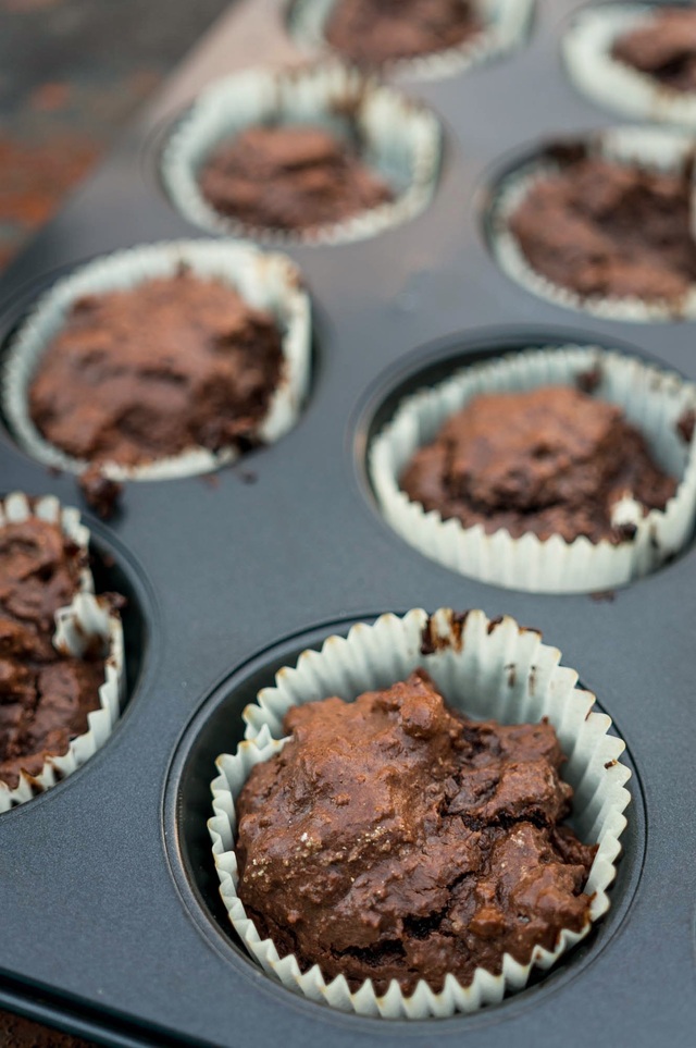 Paleomuffins med dadlar och hasselnötsmjöl