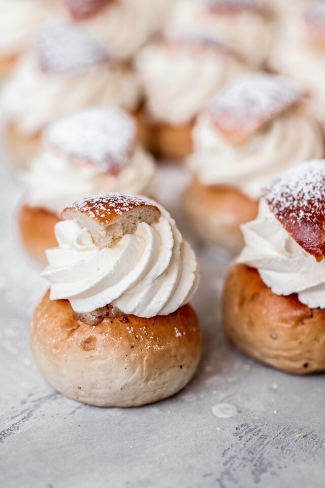 Semlor – recept på minisemlor