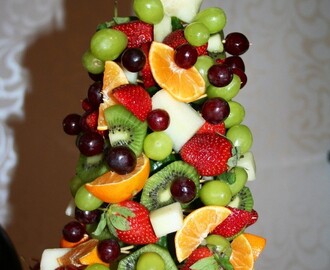 Fruktgran / Fruit Christmas Tree