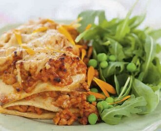 Kycklinglasagne med LCHF-pasta