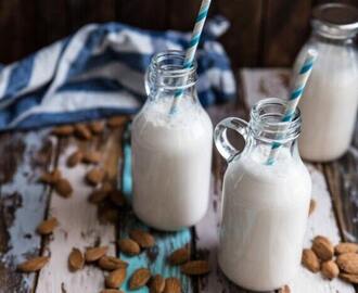Hemgjord mandelmjölk | Fredriks Fika