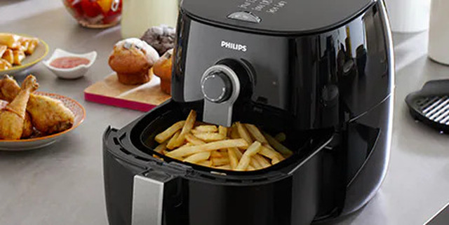 Fritera pommes frites i fritös eller Airfryer