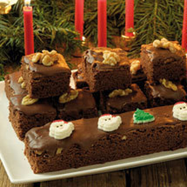 Julbrownies