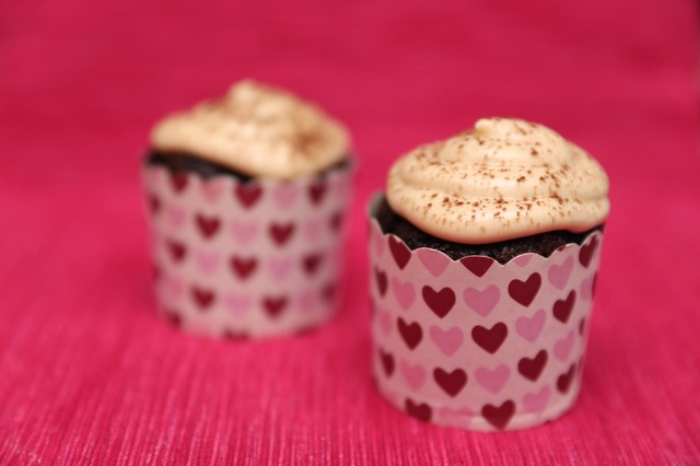Cappuccino cupcakes