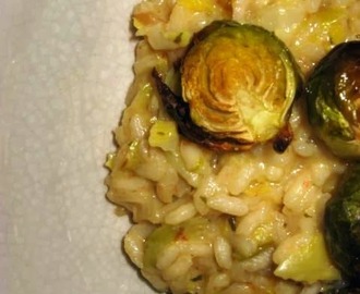 Risotto med brysselkål