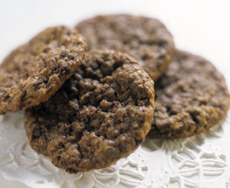 Sivs amerikanska chokladcookies