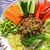 Ssäm – kryddig kycklingfärs och grönsaker i salladsblad med Nouc Cham