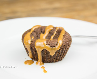 Chocolate Peanut Butter Muffins, dairy-free, sugar-free and gluten-free