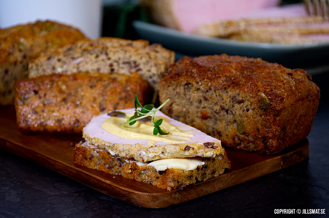 Glutenfritt LCHF-julbröd