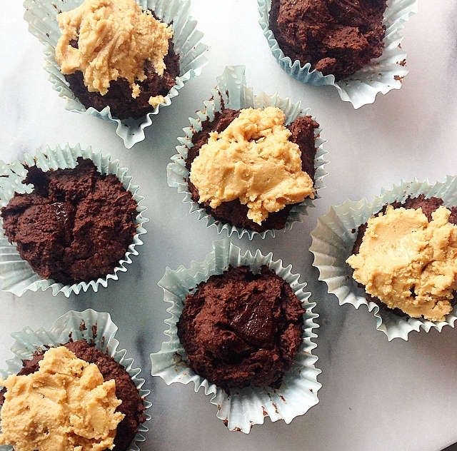 Recept- Fudge Choklad muffins med svarta bönor
