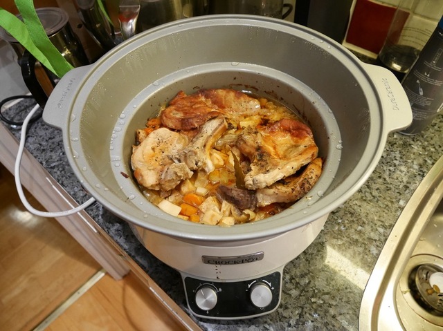 Långkokta kotletter i Crock-Pot