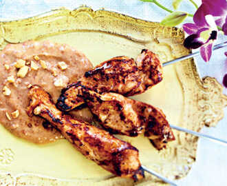 Chicken satay à la Monika Ahlberg | Recept från Köket.se