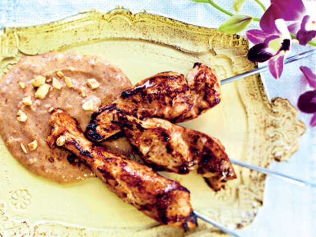 Chicken satay à la Monika Ahlberg | Recept från Köket.se