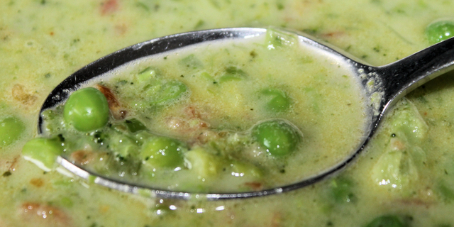 Gröna soppan (mjölkfri)