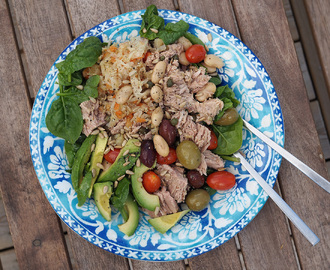Lunchtips: Matig mejerifri sallad med tonfisk och avokado